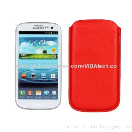 Universal PU Leather Case for Samsung Galaxy S5, S4, S3